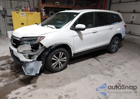 2016 Honda Pilot Ex-L из США, поврежденный, VIN 5FNYF6H54GB120495